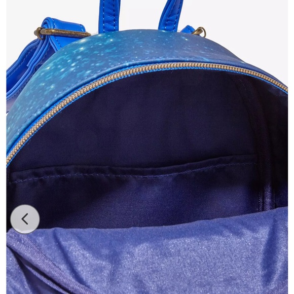 Loungefly Disney NWT The Little Mermaid Couple Boat Ride Mini Backpack - Picture 4 of 5